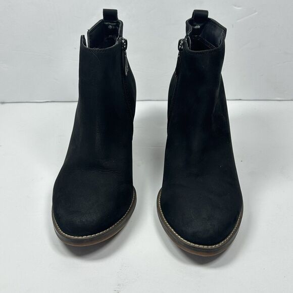 Blondo Norma Nubuck Waterproof Black Suede Ankle Boots 9M NEW‎ Side Zip - Picture 11 of 11